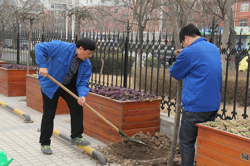 綠化家園-建綠色益和-益和熱力公司開(kāi)展植樹活動(dòng)